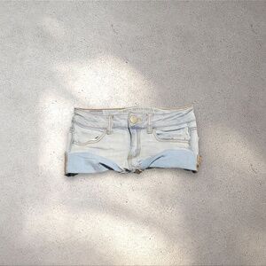 American Eagle Outfitters True Low Rise Denim Shorts